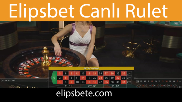 Elipsbet canlı rulet oyununu başarıyla servis etmektedir.